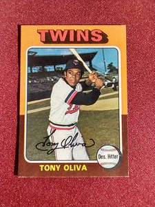 1975 Tony Oliva Card