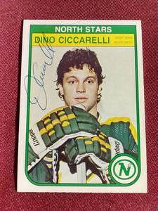 Autographed Dino Ciccarelli Card