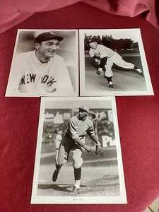 (3) Vintage New York Yankees Photos
