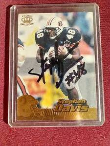Autographed Stephen Davis Card