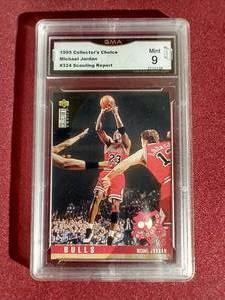 GradedSlabbed 1994 Collectors Choice Michael Jordan Card