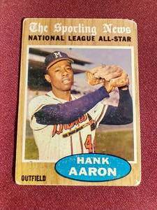 1962 Topps Hank Aaron All-Star Card