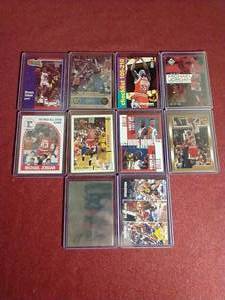 (10) Michael Jordan Cards