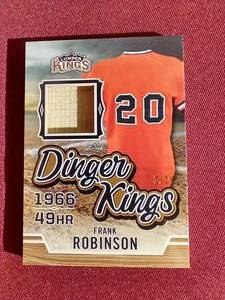 Frank Robinson Game Used Bat Card - #d25