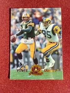 1996 TimeWarp Brett FavreJack Youngblood Card - #d2000