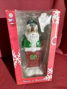 University of North Dakota Santa Figurine
