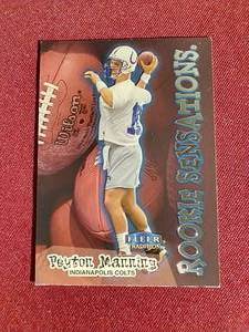1998 Fleer Peyton Manning Rookie Card