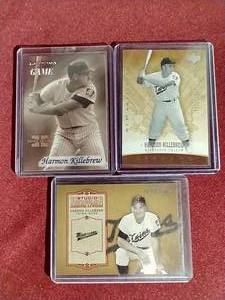 (3) Numbered Harmon Killebrew Insert Cards