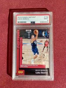 2019 Panini Instant Luka Doncic Card - PSA9