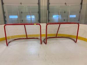 Lot of 2 Hockey Goals
