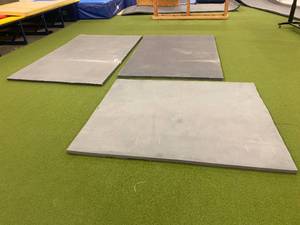Lot of 3- High Density Foam Panels