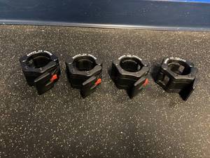 Lot of 4 ROGUE HG Barbell Collars