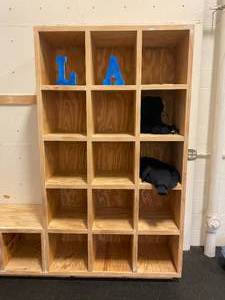 Wooden Storage Locker