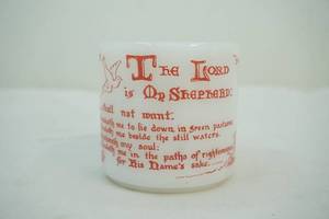 vintage federal glass cup