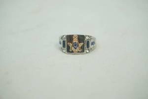 free mason men ring