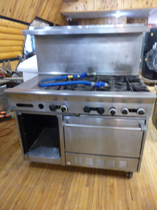 U.S. Range 6 Burner Gas Range
