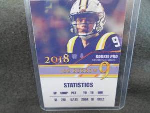Custom Print  Joe Burrow Card...