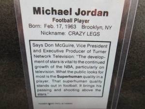 Custom Print  Michael Jordan Card...
