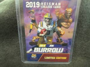 Custom Print  Joe Burrow Card...