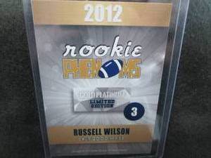 Custom Print  Russel Wilson Card...