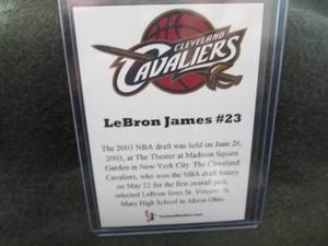 Custom Print  Lebron James Card...