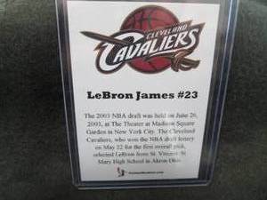 Custom Print  Lebron James Card...