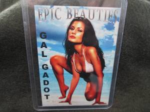 Epic Beauties Card-Gal Gadot...