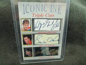 Reprint Replica Hockey Card...