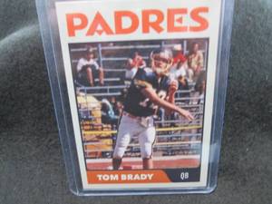 Custom Print  Tom Brady Card...