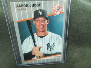 Reprint Replica Aaron Judge Card...
