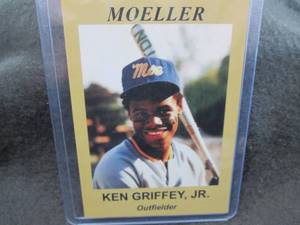 Custom Print  Ken Griffey Jr Card...