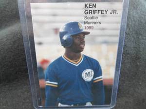 Custom Print  Ken Griffey Jr Card...