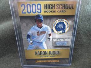 Custom Print  Aaron Judge Card...