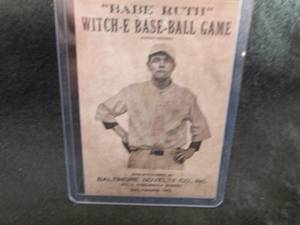 Custom Babe Ruth Card...