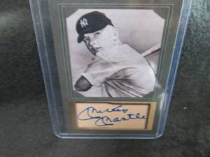 Custom Mickey Mantle Card...