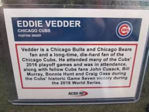 Custom Eddie Vedder Card...