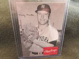 Custom Mickey Mantle Card...