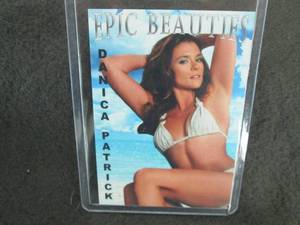 Epic Beauties Card- Danica Patrick...