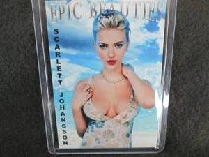 Epic Beauties Card- Scarlet Johanss...