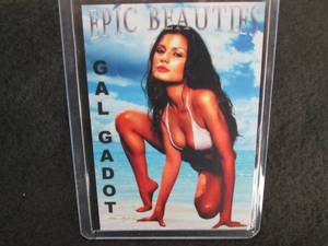 Epic Beauties Card- Gal Gadot...