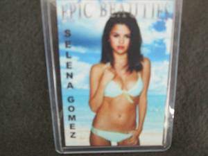 Epic Beauties Card- Selena Gomez...