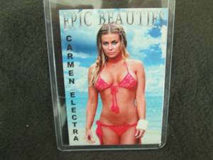 Epic Beauties Card- Carmen Electra...