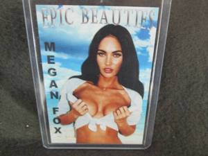 Epic Beauties Card- Megan Fox...