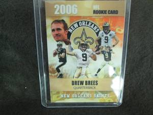Custom Drew Brees Card...