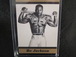 Custom Bo Jackson Card...
