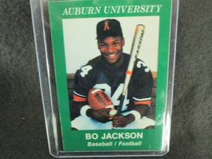 Custom Bo Jackson Card...