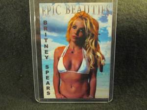 Epic Beauties Card-Britney Spears...