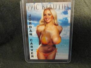 Epic Beauties Card- Jordan Carver...
