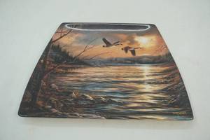 lot 80 image: Terry Redlin Woodland Canoe