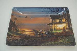 lot 81 image: Terry Redlin Woodland Canoe